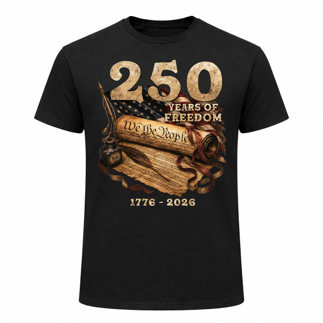 We The People Constitution 250 Years Patriotic T-Shirt