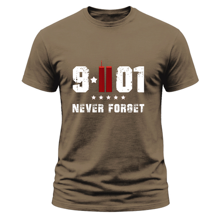 9/11 Never Forget Patriot Day Memorial Twin Towers T-Shirt