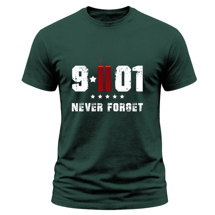 9/11 Never Forget Patriot Day Memorial Twin Towers T-Shirt