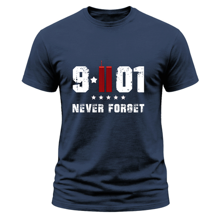 9/11 Never Forget Patriot Day Memorial Twin Towers T-Shirt