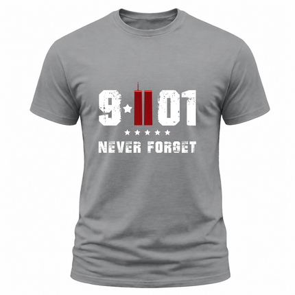 9/11 Never Forget Patriot Day Memorial Twin Towers T-Shirt