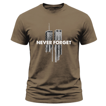 25th Anniversary Patriot Day 911 Never Forget Memorial T-Shirt