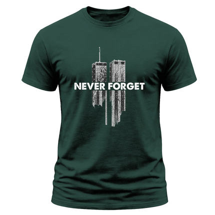 25th Anniversary Patriot Day 911 Never Forget Memorial T-Shirt