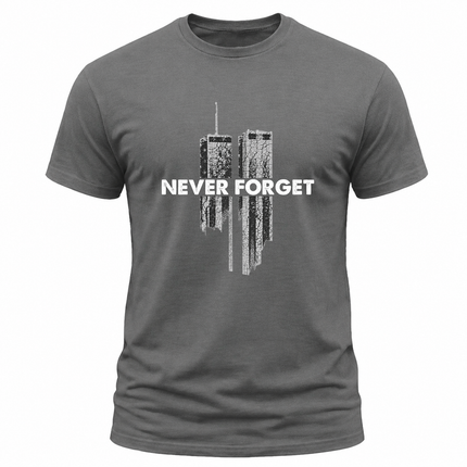 25th Anniversary Patriot Day 911 Never Forget Memorial T-Shirt