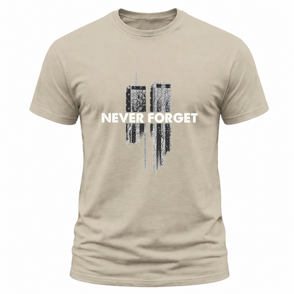 25th Anniversary Patriot Day 911 Never Forget Memorial T-Shirt
