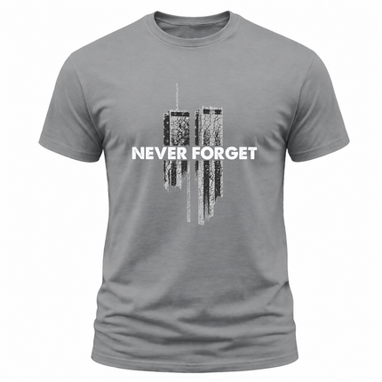25th Anniversary Patriot Day 911 Never Forget Memorial T-Shirt