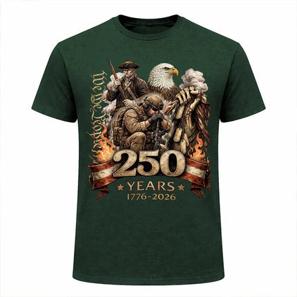 We The People Military Veteran Patriotic T-Shirt America 250