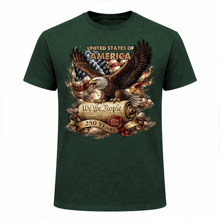 We The People USA Constitution Patriotic T-Shirt America 250