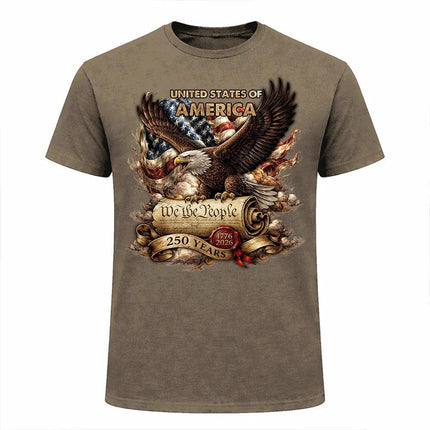 We The People USA Constitution Patriotic T-Shirt America 250