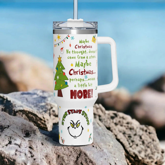 Christmas Movie Tumbler, My Day I'm Booked Merry Christmas Winter Tumbler 40oz Tumbler - Charming Present
