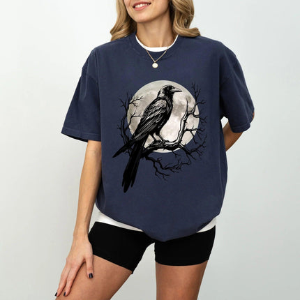 Black Bird Shirt, Funny Crow, F-Caw-F, Black Crow, Raven, Premium Soft Unisex Tee - Charming Present