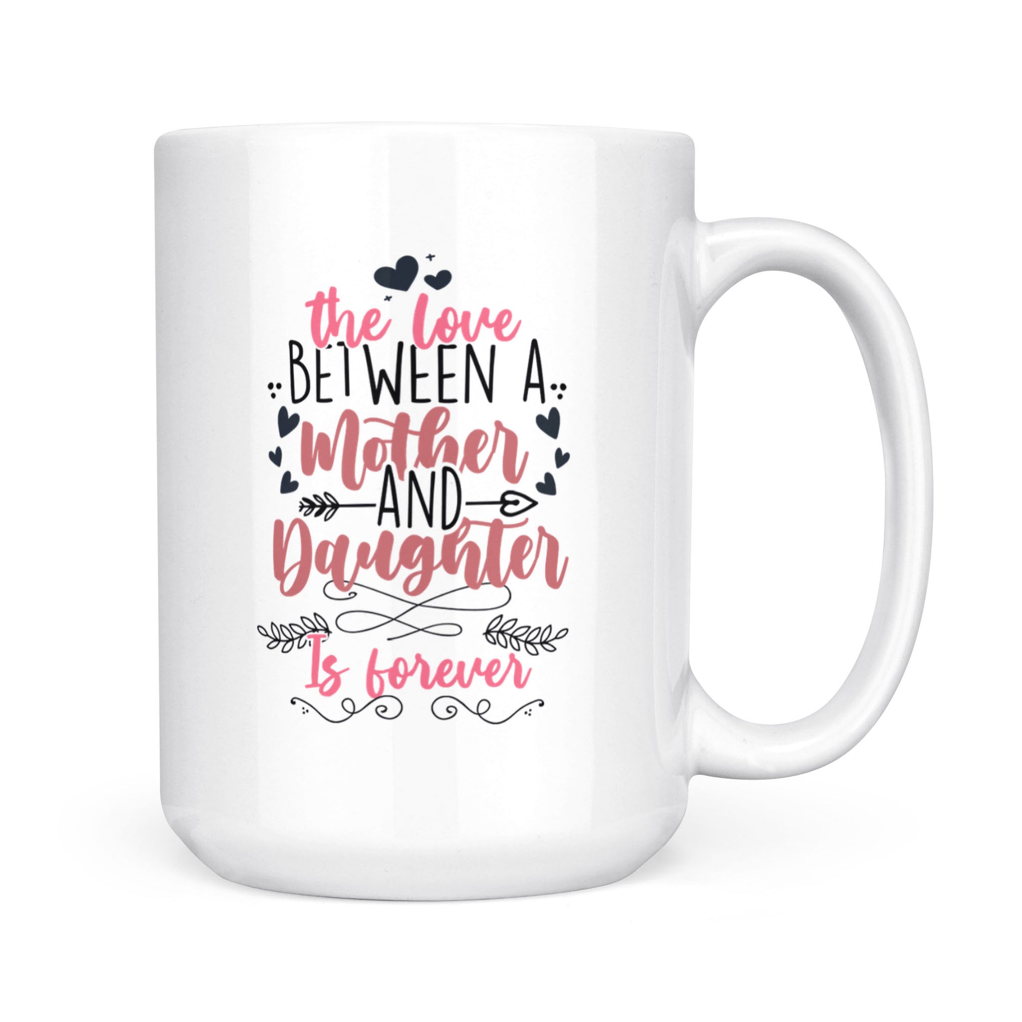 The Love Between Mother And Daughter Is Forever - White Mug MG14