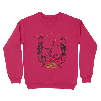 Retro Skeleton Dancing Halloween Sweatshirts - Charming Present