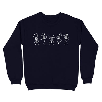 Dancing Skeleton Halloween Sweatshirt - Charming Present