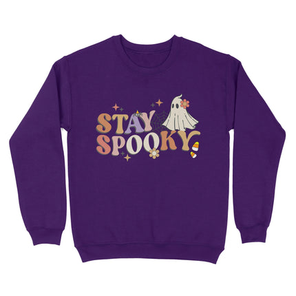 Vintage Ghost Halloween Sweatshirt - Charming Present