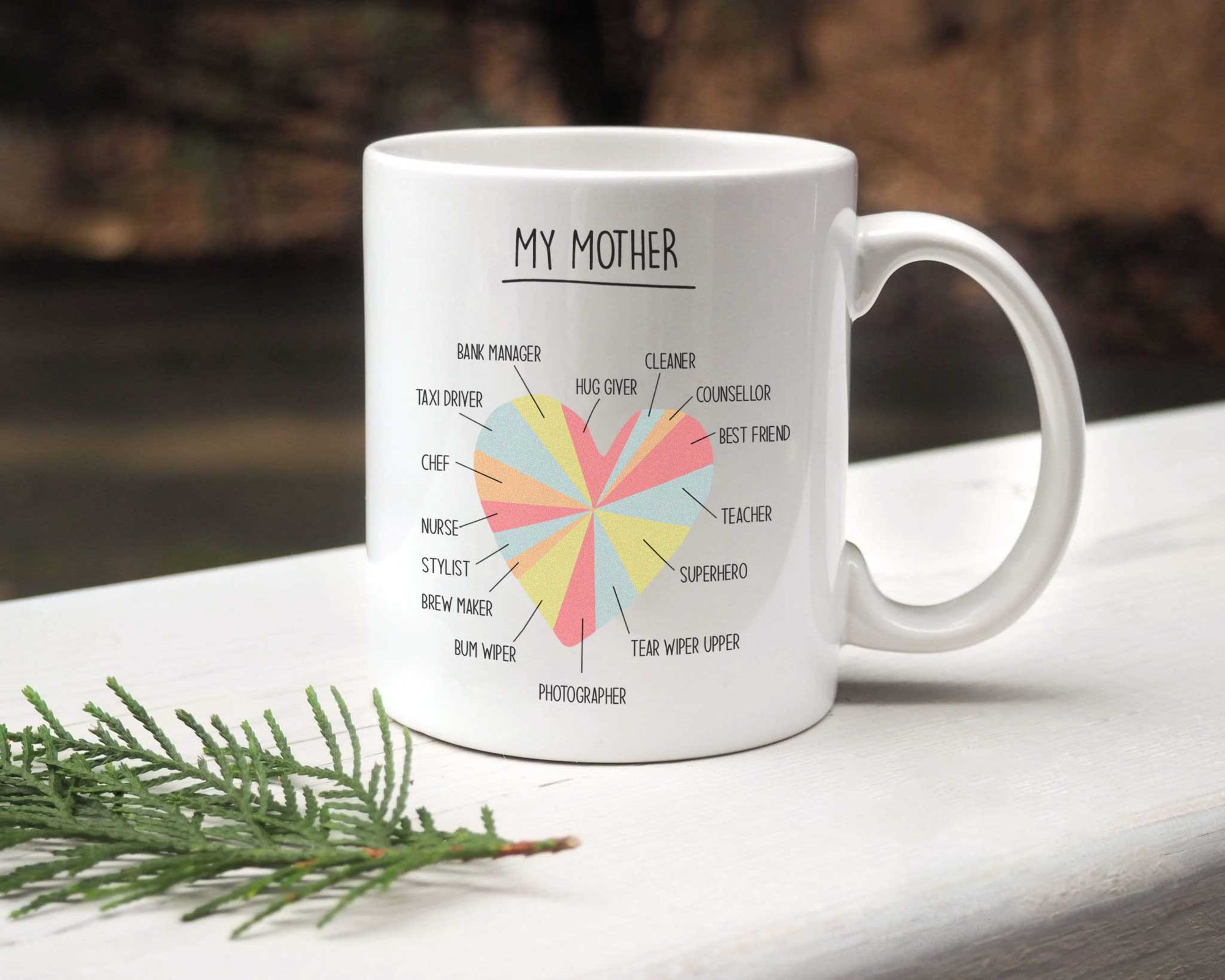 Why My Mother Is Great - White Mug MG20