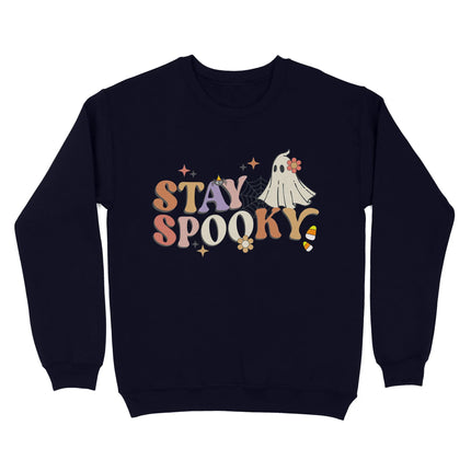 Vintage Ghost Halloween Sweatshirt - Charming Present