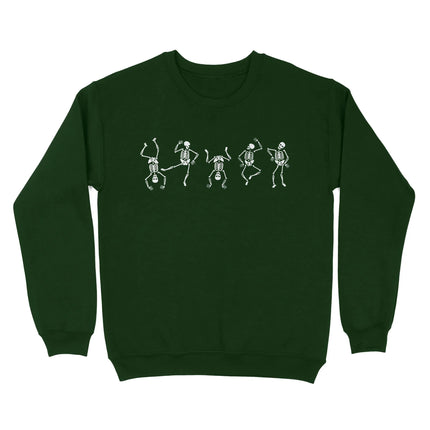 Dancing Skeleton Halloween Sweatshirt - Charming Present
