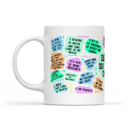 Dad's Self Love - White Mug MG08 - Charming Present