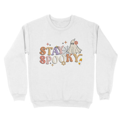 Vintage Ghost Halloween Sweatshirt - Charming Present
