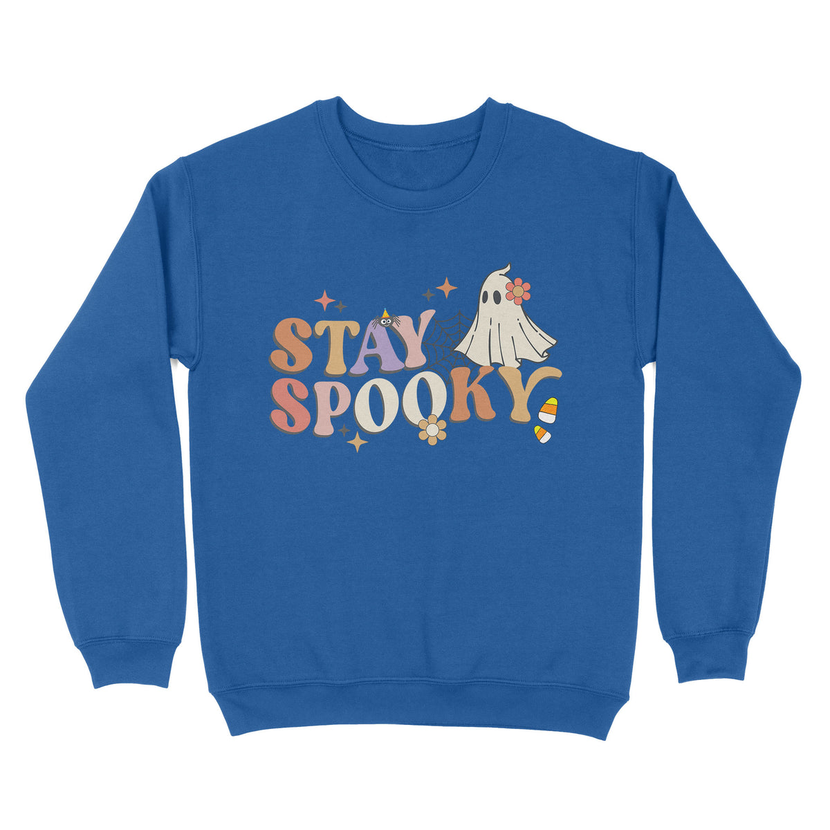Vintage Ghost Halloween Sweatshirt