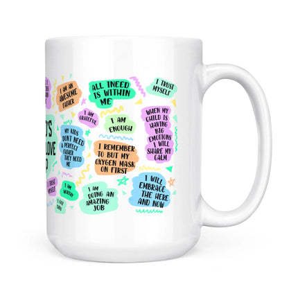 Dad's Self Love - White Mug MG08 - Charming Present