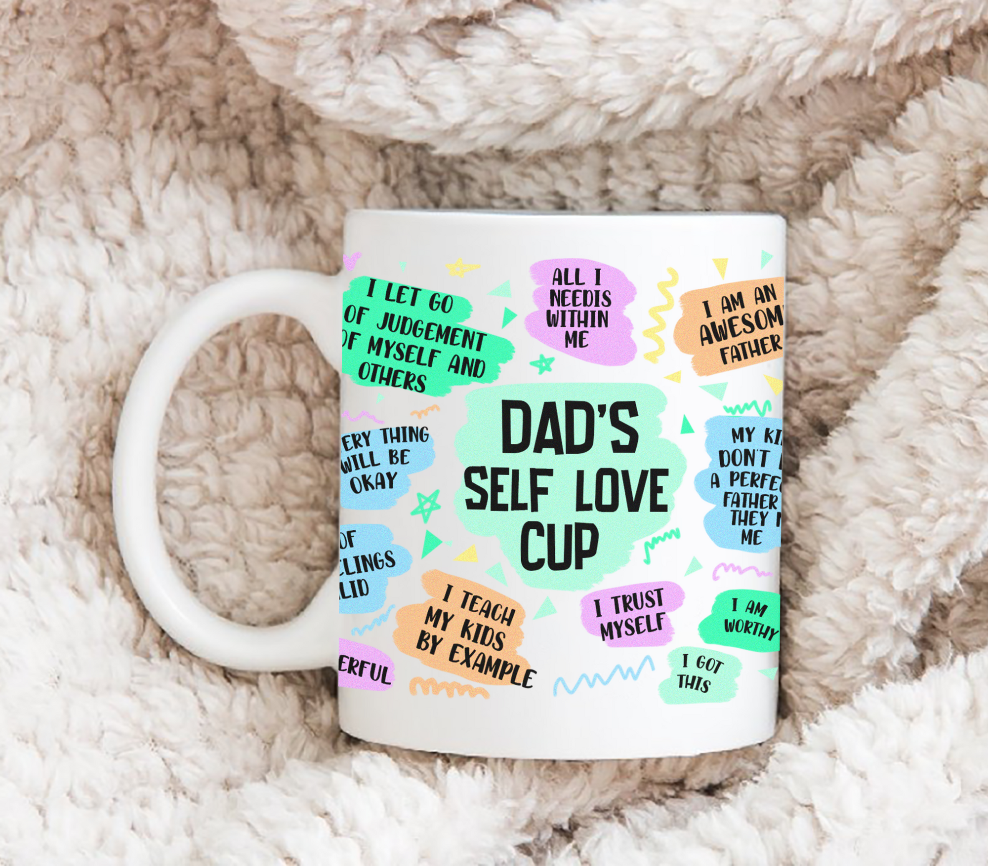 Dad's Self Love - White Mug MG08