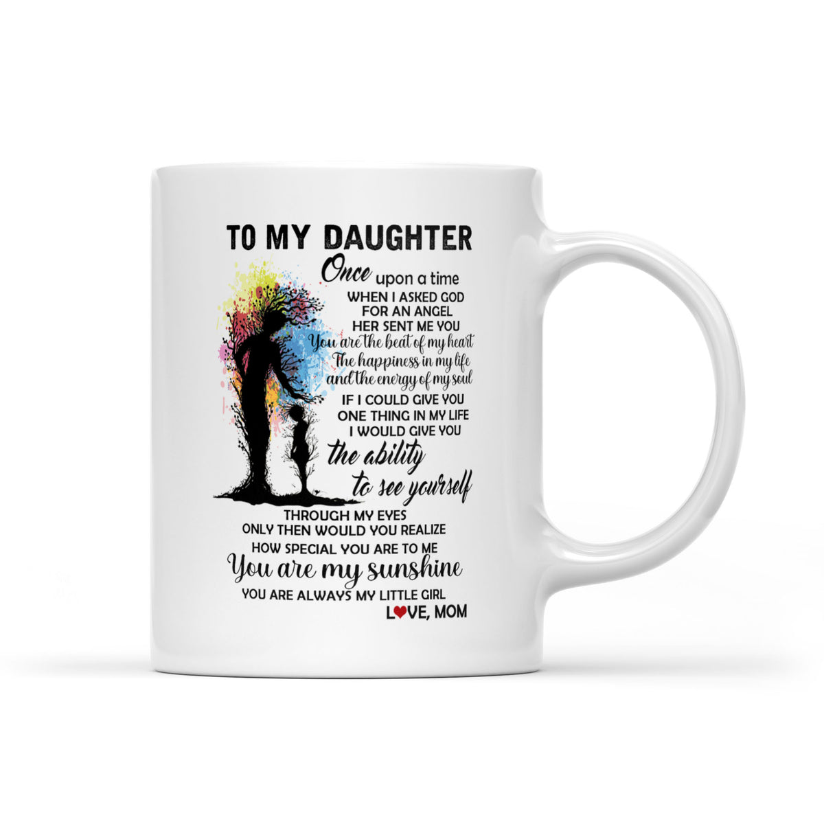 To My Daughter - You Are Always My Little Girl - Mug MG01