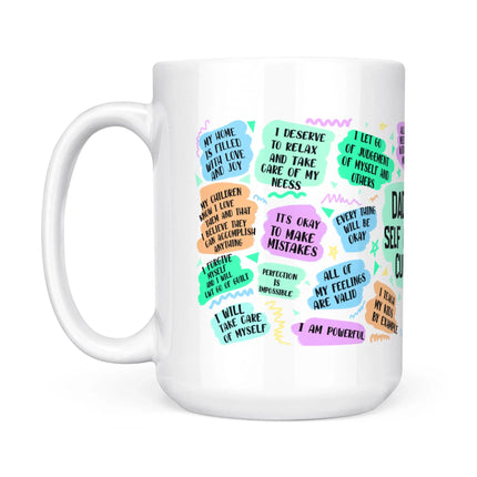 Dad's Self Love - White Mug MG08 - Charming Present