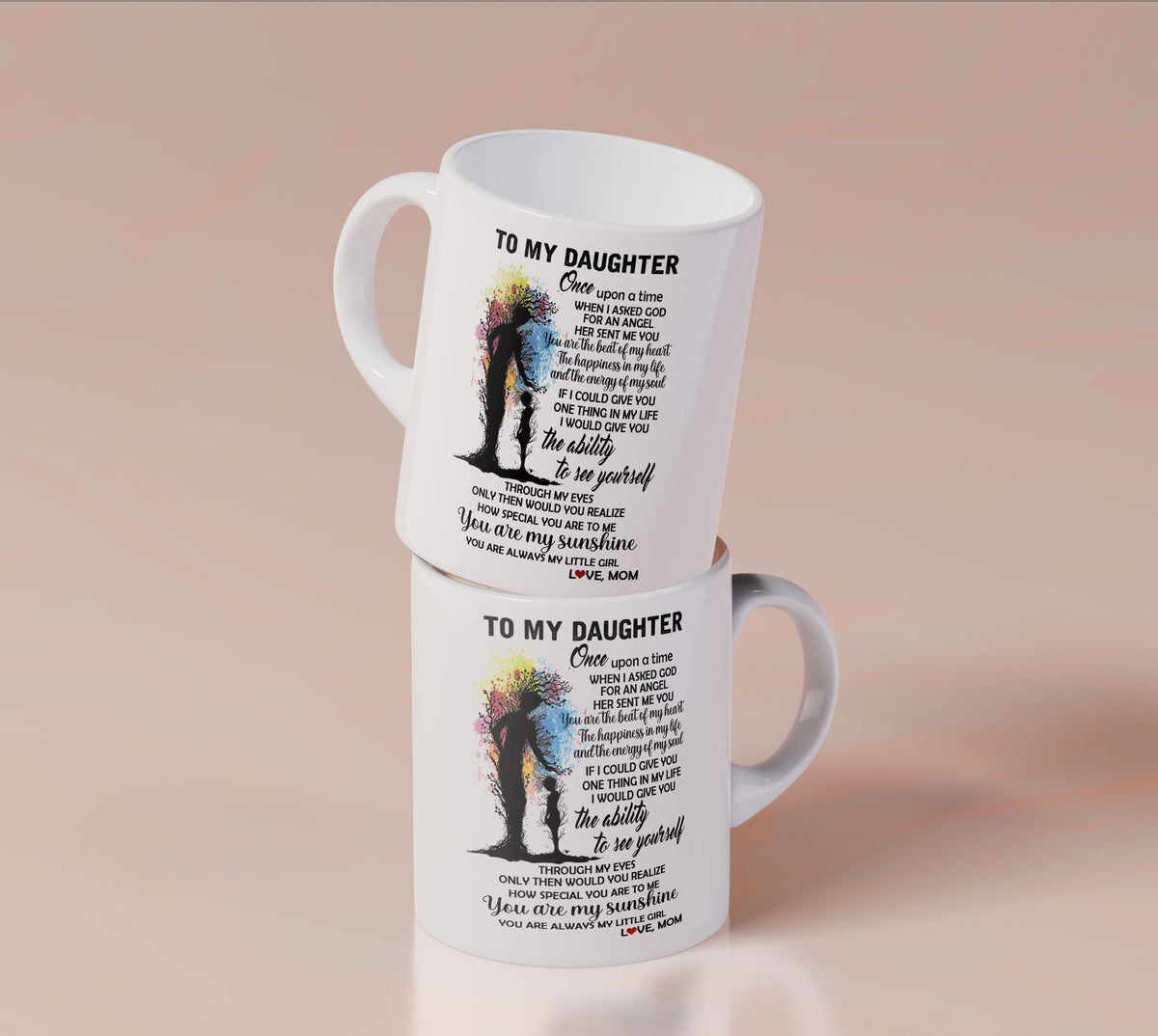 To My Daughter - You Are Always My Little Girl - Mug MG01