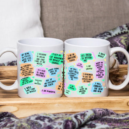 Dad's Self Love - White Mug MG08 - Charming Present