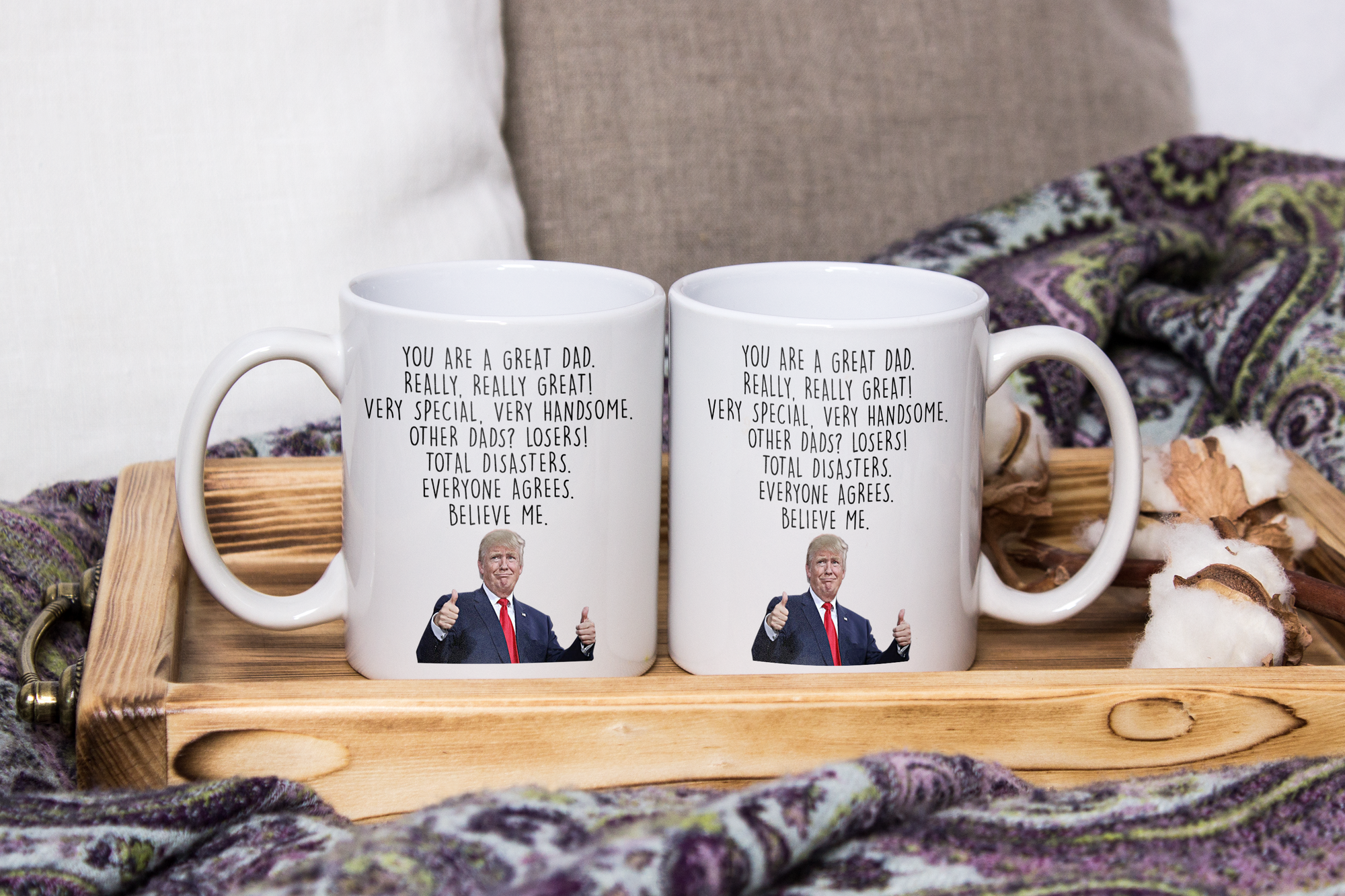 Trump Mug To Dad White Mug MG25