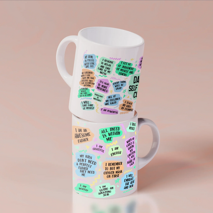 Dad's Self Love - White Mug MG08 - Charming Present