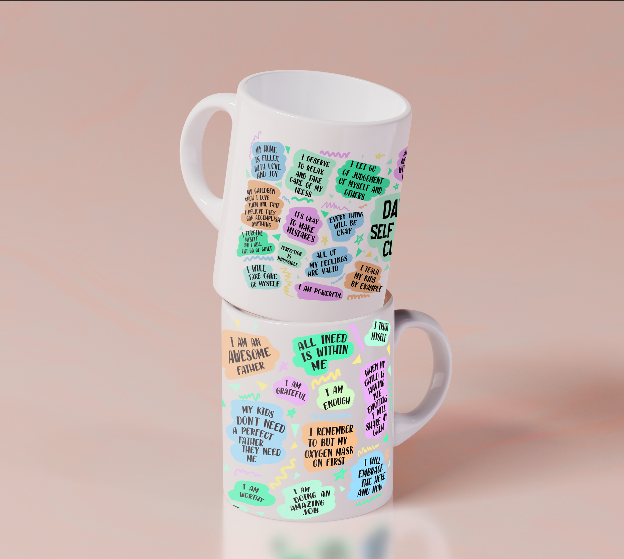 Dad's Self Love - White Mug MG08