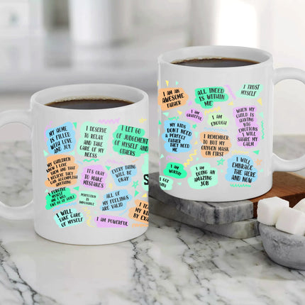 Dad's Self Love - White Mug MG08 - Charming Present