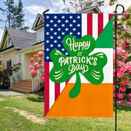 Happy St.Patricks Day Flag - Charming Present