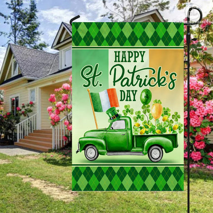 Welcome St.Patricks Day Flag - Charming Present