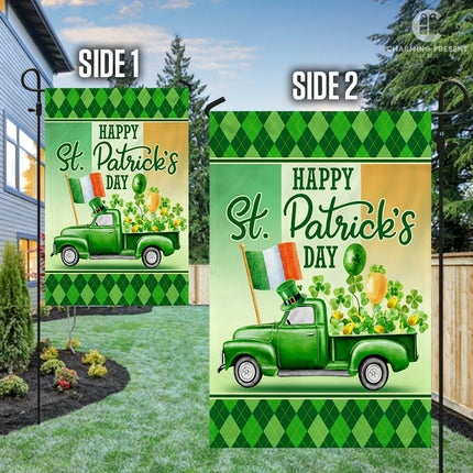 Welcome St.Patricks Day Flag - Charming Present