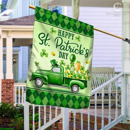 Welcome St.Patricks Day Flag Version 2 - Charming Present