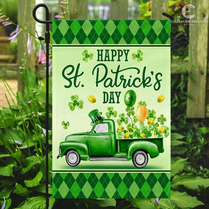 Welcome St.Patricks Day Flag Version 2 - Charming Present