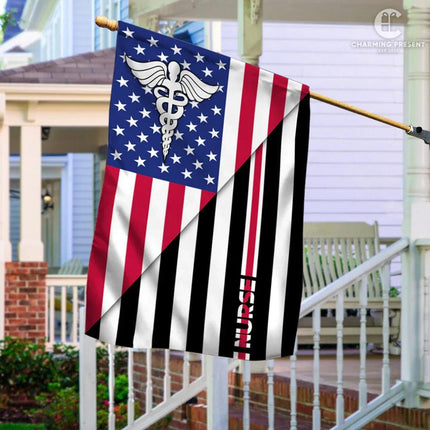 Registered Nurse Flag - Charming Present