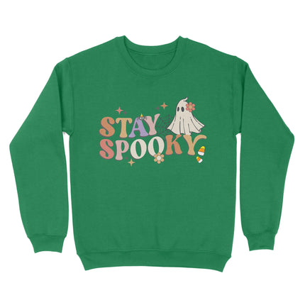 Vintage Ghost Halloween Sweatshirt - Charming Present