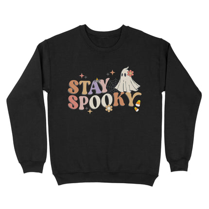 Vintage Ghost Halloween Sweatshirt - Charming Present