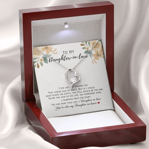 Daughter In Law - Daughter In Heart Forever Love Necklace SO181V