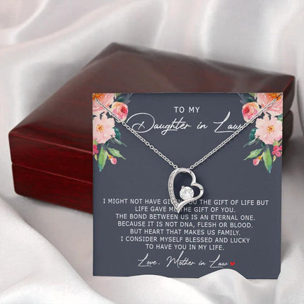 Daughter In Law Forever Love Necklace SO182T - Charming Present