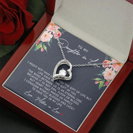 Daughter In Law Forever Love Necklace SO182T - Charming Present