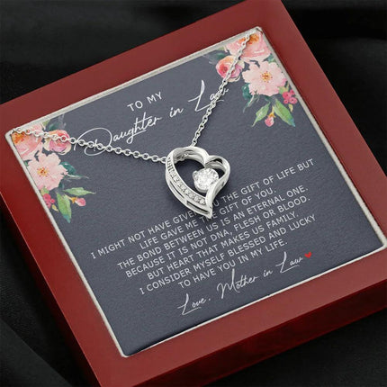 Daughter In Law Forever Love Necklace SO182T - Charming Present