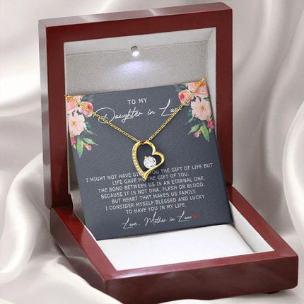 Daughter In Law Forever Love Necklace SO182T - Charming Present