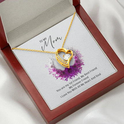 To My Mom - Happy Mother's Day - Necklace SO68T - Charming Present