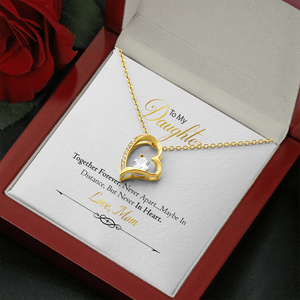 To My Daughter - Together Forever - Forever Love Necklace SO156VW